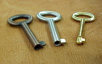 Jewelry box keys