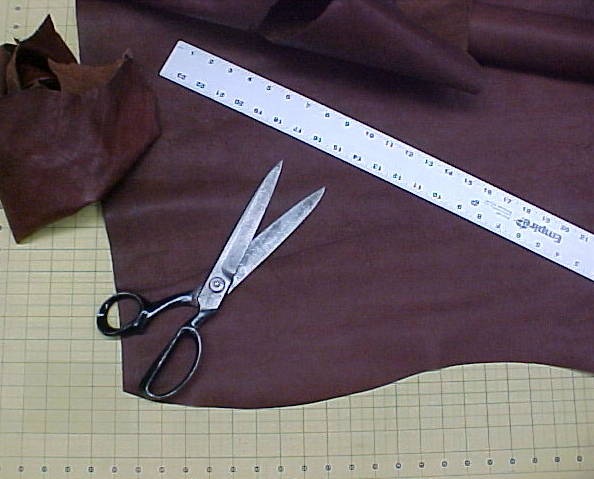 Custom cut leather panels