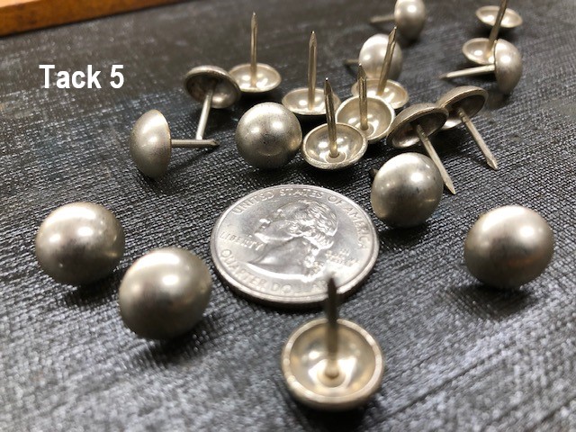 domed nickel tacks