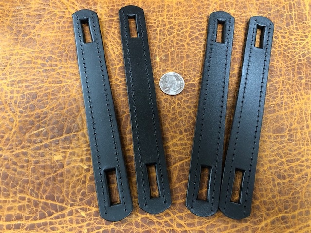 strap handles in black for small cases