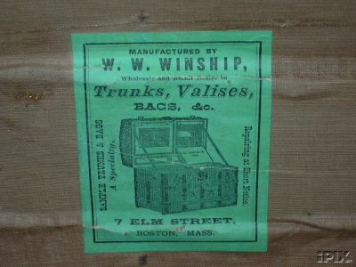 Winship trunks, antiques
