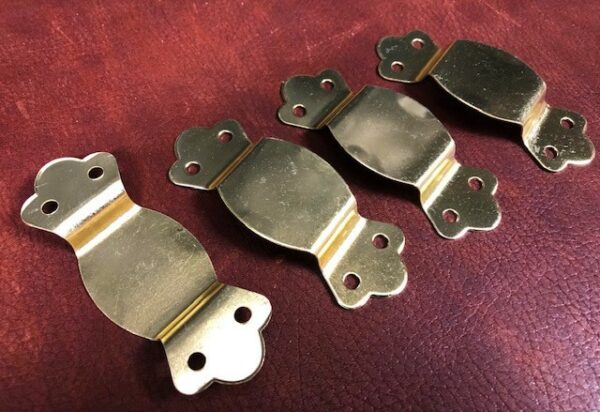 Steamer trunk handle brackets sold in sets of four